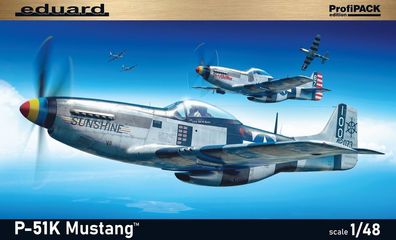 Eduard Plastic Kits 1:48 82105 P-51K Mustang, Profipack