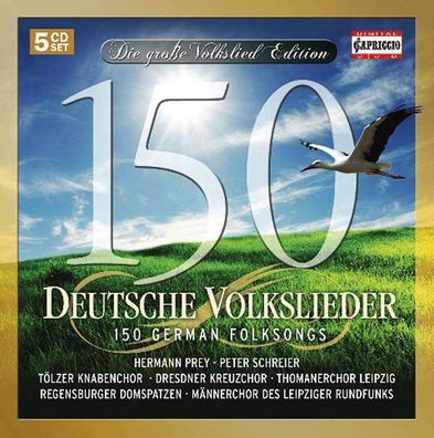 150 Deutsche Volkslieder - Capriccio - (CD / Titel: # 0-9)