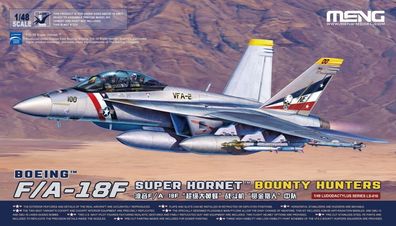 MENG-Model 1:48 LS-016 Boeing F/ A-18F Super Hornet Bounty Hunters