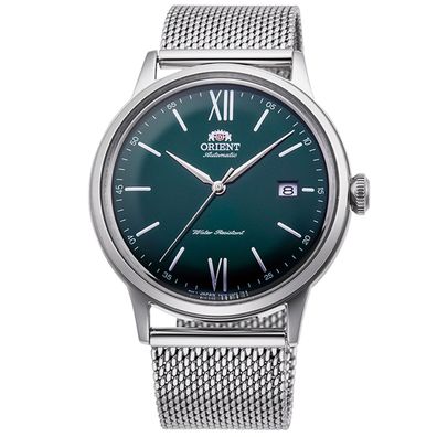 Orient Uhr RA-AC0018E10B Herren Armbanduhr Silber