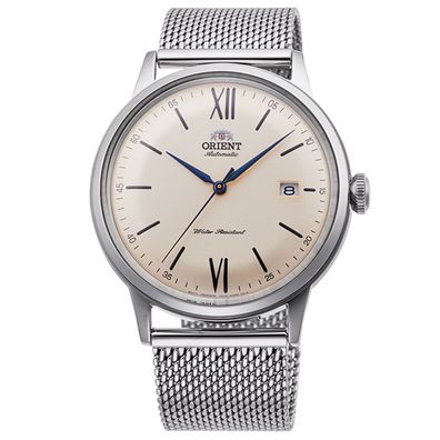 Orient Uhr RA-AC0020G10B Herren Armbanduhr Silber