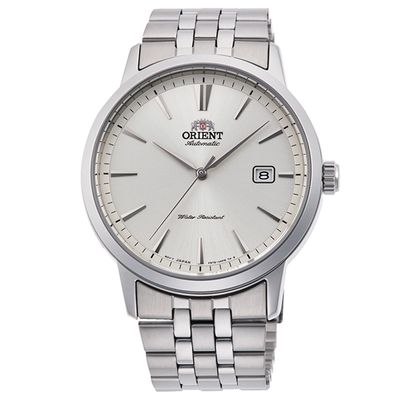 Orient Uhr RA-AC0F02S10B Herren Armbanduhr Silber