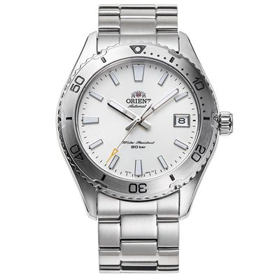 Orient Uhr RA-AC0Q03S10B Herren Armbanduhr Silber