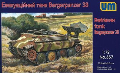 Unimodels 1:72 UM357 Bergerpanzer 38 (Hetzer)