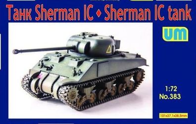 Unimodels 1:72 UM383 Medium tank Sherman IC