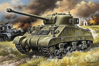 Unimodels 1:72 UM386 Medium tank Sherman ''Firefly''