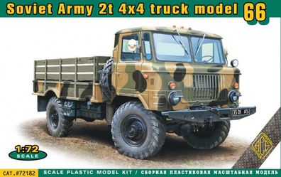 ACE 1:72 ACE72182 Soviet Army 2t 4x4 truck model 66