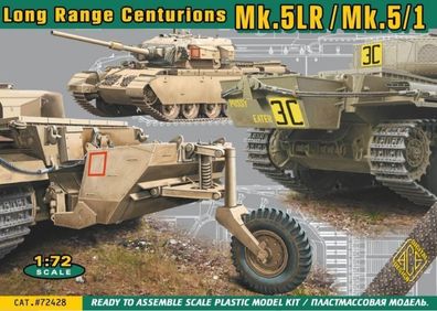 ACE 1:72 ACE72428 Centurion Mk.5LR/ Mk.5/1 w/ external fuel tanks