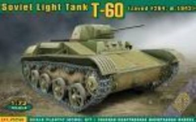 ACE 1:72 ACE72540 T-60 Soviet light tank(zavod #264, m1942)