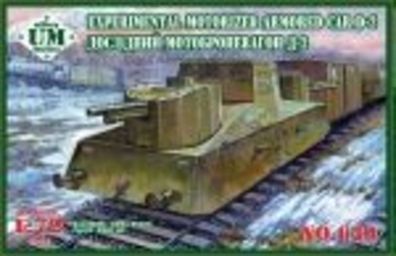 Unimodels 1:72 UMT649 Experimental motorized armored car D-2