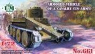 Unimodels 1:72 UMT661 U.S. armored vehicle of a cavalry