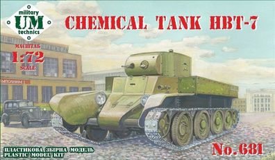 Unimodels 1:72 UMT681 HBT-7 Chemical tank