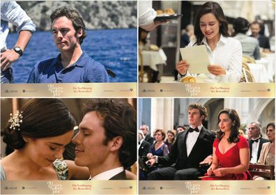 Ein ganzes halbes Jahr - 4 Original Kino-Aushangfotos - Emilia Clarke - Filmposter