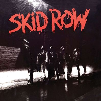 Skid Row (US-Hard Rock): Skid Row (180g) (Red & Black Marble Vinyl) - - (Vinyl / R
