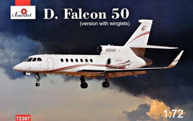 Amodel 1:72 AMO72307 Dassault Falcon 50(version with winglets