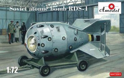 Amodel 1:72 AMO-NA72001 Soviet atomic bomb RDS-1