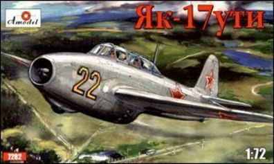 Amodel 1:72 AMO7282 Yakovlev Yak-17UTI Soviet jet fighter