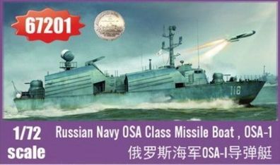 I LOVE KIT 1:72 67201 Russian Navy OSA Class Missile Boat , OSA-1