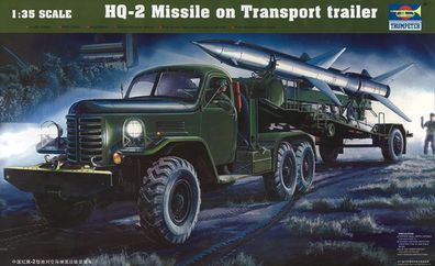 Trumpeter 1:35 205 HQ-2 Guideline Missile w/ Loading Cabin