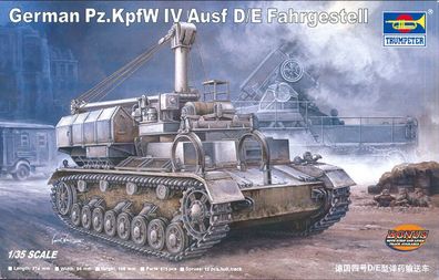 Trumpeter 1:35 362 German Pz. Kpfw IV Ausf. D/ E Fahrgestell