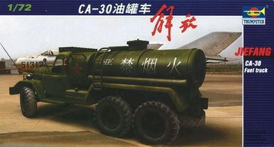 Trumpeter 1:72 1104 Chinesischer Tank-LKW Jiefang CA-30