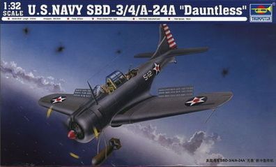 Trumpeter 1:32 2242 SBD-3/4/ A-24A Dauntless US Navy
