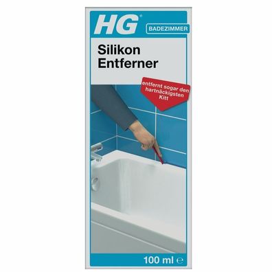 109,90€/1 L) HG Silikon Entferner 100ml Heimwerk Kittnaht Keramik Glas Emaille