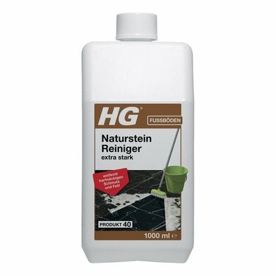 HG Naturstein Reiniger extra stark 1L Granit Travertin Solnhofer Produkt 40