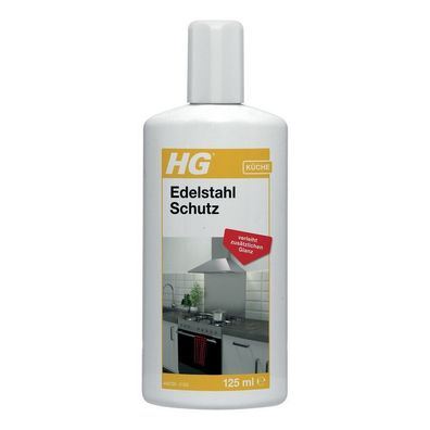 47,92€/ L) HG Edelstahl Schutz125ml Pflege Schutz rostfreier Stahl Küche