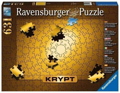 Ravensburger Rätsel 631 Teile Krypta aus Gold