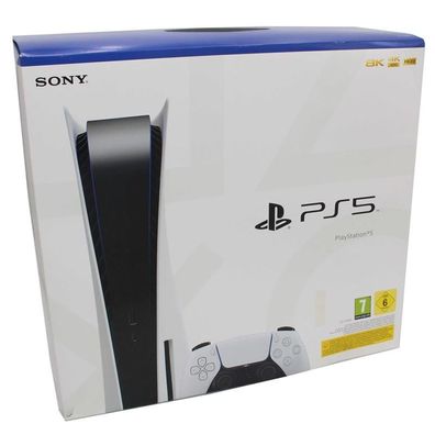 SONY Sony PlayStation 5 - Ps5 Konsole - BlueRay Drive Edition - 825GB CFI-1216A ...