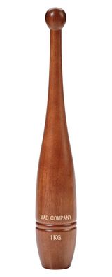 Wooden Indian Club Bell 1 kg