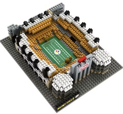 NFL Pittsburgh Steelers 3D BRXLZ Puzzle Mini Stadium Stadion Set Heinz Field