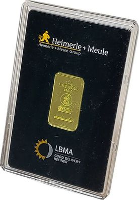 Goldbarren - Heimerle + Meule 10gr