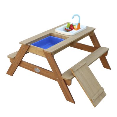 AXI Emily Kinder Sand & Wasser Picknicktisch aus Holz .