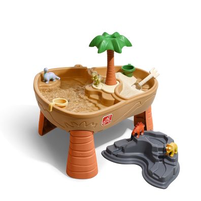 Step2 Dino Dig Sand & Wassertisch mit Dinosaurier & Jungle .