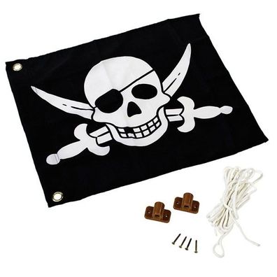 AXI Piraten Fahne mit Hissystem .