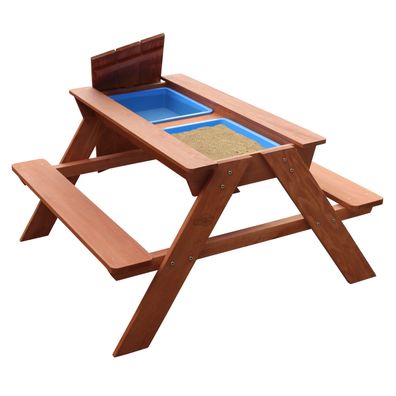 AXI Dave Kinder Sand & Wasser Picknicktisch aus Holz .