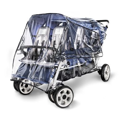 Regenschutz für Kinderwagen Gaggle Jamboree - Regenschutzbezug 6-Sitzer-Kinderwagen -