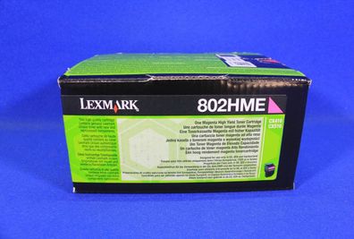Lexmark 802HME 80C2HME Toner Magenta -A