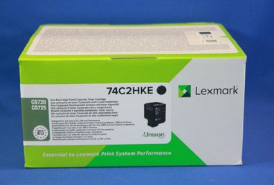 Lexmark 74C2HKE Toner Black -A