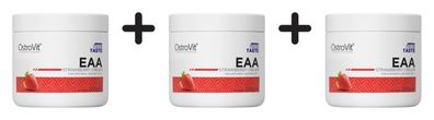 3 x OstroVit EAA (200g) Strawberry Cream
