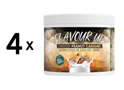 4 x ProFuel Flavour Up (250g) Choco Peanut Caramel