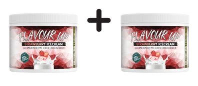 2 x ProFuel Flavour Up (250g) Strawberry Ice Cream