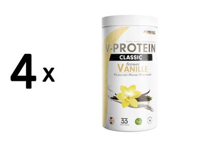 4 x ProFuel V-Protein Classic (1000g) Vanilla