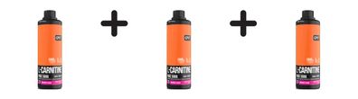 3 x QNT L-Carnitine Liquid 5000 (500ml) Raspberry