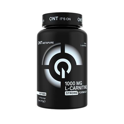 QNT Maxi L-Carnitine 1000 mg (90 Tabs) Unflavored