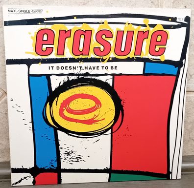 12" Maxi Vinyl Erasure - It doen´t have to be
