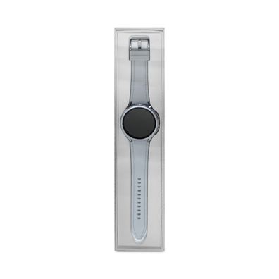 Samsung Galaxy Watch6 Classic SM-R960 47mm Edelstahlgehäuse mit Hybrid Armband - Silb