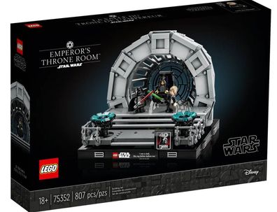 LEGO 75352 Star Wars Thronsaal des Imperators - Diorama
